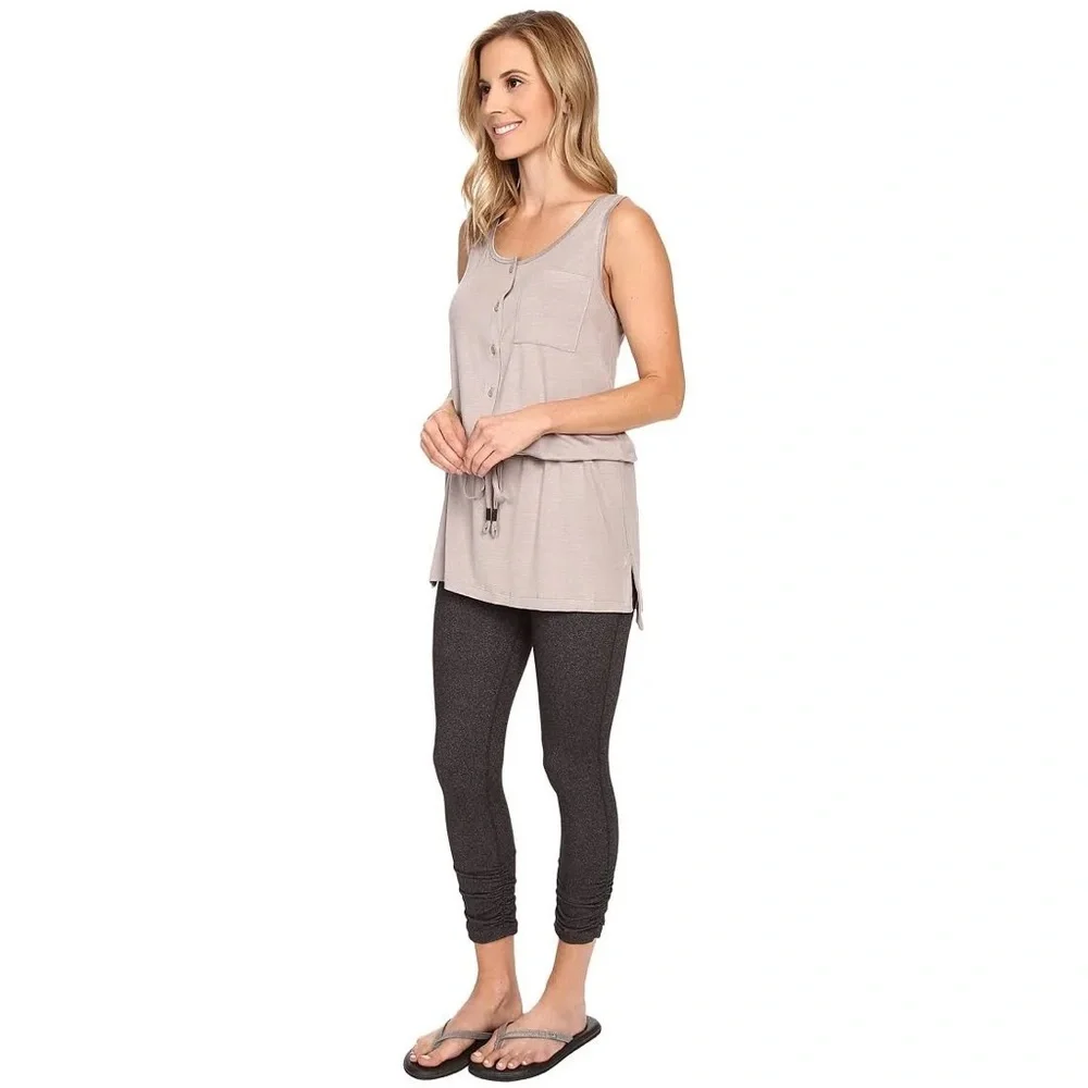 LOLE Women’s Navy/Black Anita Drawstring Tunic Swimsuit Cover-Up—XS